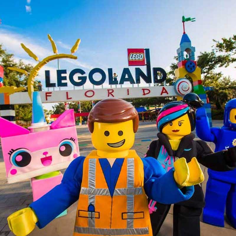 LEGOLAND® Florida Com Data Predeterminada